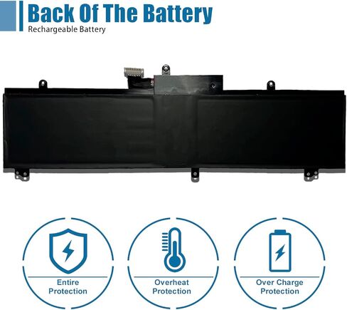 بطارية الكمبيوتر المحمول VANPIR C41N1837 15.4V 76Wh 4940mAh بديلة لـ Asus ROG Zephyrus GA502DU GA502GU GU502DU GU502GU GU502GV GU532GU GU532GV GX502GV GX502GW GX532GV GX532GW Series 0B200-0338 0100 in Saudi Arabia