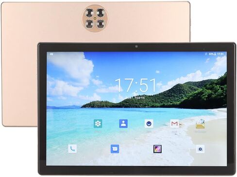 تابلت أعمال 10.1 بوصة لنظام Android 12.0، 8 جيجابايت 256 جيجابايت IPS كاميرات مزدوجة ثماني النواة، 5G WiFi 4G LTE للاتصال بالهاتف المحمول، 7000 مللي أمبير في الساعة للتعلم والعمل والمكتب in Kuwait