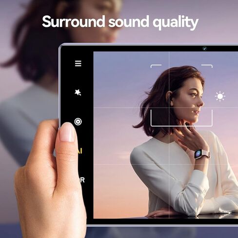 تابلت أعمال 10.1 بوصة لنظام Android 12.0، 8 جيجابايت 256 جيجابايت IPS كاميرات مزدوجة ثماني النواة، 5G WiFi 4G LTE للاتصال بالهاتف المحمول، 7000 مللي أمبير في الساعة للتعلم والعمل والمكتب in Kuwait