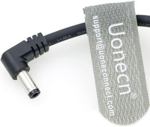 Uonecn Right Angle Hirose 4 Pin Male to Right Angle DC Jack for Sony F5 Camera to SmallHD Monitor in Saudi Arabia