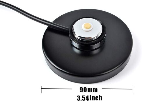 HYS Universal NMO قاعدة مغناطيسية جبل هوائي متنقل NMO إلى BNC ذكر موصل W/5M (16.4ft) RG-58 كابل محوري لأجهزة BNC HF/VHF/UHF 27Mhz المحمولة CB أجهزة الإرسال والاستقبال in Saudi Arabia