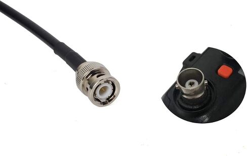 HYS Universal NMO قاعدة مغناطيسية جبل هوائي متنقل NMO إلى BNC ذكر موصل W/5M (16.4ft) RG-58 كابل محوري لأجهزة BNC HF/VHF/UHF 27Mhz المحمولة CB أجهزة الإرسال والاستقبال in Saudi Arabia