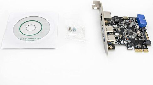 Dracaena PCI-E إلى منفذ جيجابت إيثرنت ومنفذين USB 3.0 in Kuwait