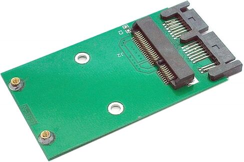 TOPSUKE محول تحويل نصف الحجم إلى الحجم الكامل لبطاقة mSATA Mini PCI-E، دعامة تحويل نصف الحجم الكامل (5 قطع) in Kuwait