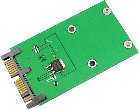 TOPSUKE محول تحويل نصف الحجم إلى الحجم الكامل لبطاقة mSATA Mini PCI-E، دعامة تحويل نصف الحجم الكامل (5 قطع) in Kuwait