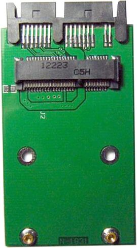 TOPSUKE محول تحويل نصف الحجم إلى الحجم الكامل لبطاقة mSATA Mini PCI-E، دعامة تحويل نصف الحجم الكامل (5 قطع) in Kuwait