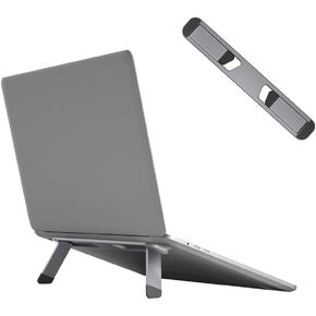 حامل تبريد للكمبيوتر المحمول من Neetto، حامل رفع مريح للكمبيوتر المحمول قابل للطي من الألومنيوم للمكتب والطاولة والسفر، متوافق مع MacBook Air Pro وDell XPS وHP وLenovo والمزيد من أجهزة الكمبيوتر المحمولة مقاس 10-15.6 بوصة - BS103 in Kuwait