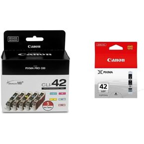 CanonInk CLI-42 5-Pack Value Ink Compatible to PIXMA PRO-100 for Printer