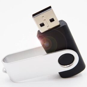 محركات أقراص فلاش USB سعة 64 جيجابايت، عصا ذاكرة، قلم محرك الإبهام، قرص U للهدايا والعروض (أسود 64 جيجابايت مع محول محول من النوع C) in Kuwait