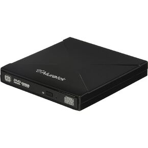 قارئ / كاتب أقراص دي في دي خارجي نحيف متعدد التنسيقات 8X من ألوريك (تحميل الدنية) (AEOD100F) in Kuwait