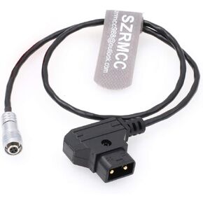 SZRMCC IKAN Portkeys BM5 BM7 HH7 HS7T Monitor Coiled Power Cable D-tap to XS6 4 Pin Female Plug (Coiled Cable, Straight) in Saudi Arabia
