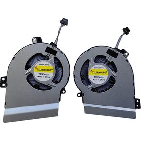 TXLIMINHONG مروحة تبريد جديدة متوافقة مع وحدة المعالجة المركزية ووحدة معالجة الرسومات HP 15-CS 15-CS000 15-CS1115TX 15-CS2090TX 15-CS3004TX سلسلة tpn-q208 L40620-001 L40619-001 ND75C07-18E20 ND75C07-18E19 DC5V 0.5A in Kuwait