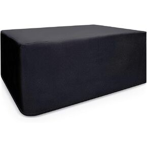 غطاء غبار kwmobile متوافق مع Brother DCP-L2530DW / L2550DN / MFC-L2710DN / L2750DW - حافظة الطابعة - غطاء واقي من القماش - رمادي فاتح
