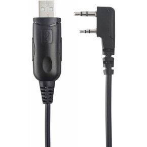 Radioddity PC001 FTDI USB Programming Cable, Plug and Play, Ultra Fast, Compatible with BaoFeng UV-5R BF888S BF-F8HP UV-5RX3 GM-30 Kenwood TYT Two Way Radio (FTDI)