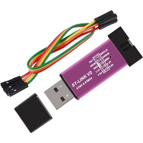 AITRIP 5 PCS ST-Link V2 Emulator Downloader Programmer Support Programming Unit STM8 STM32 (Random Color)