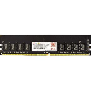 V-Color DDR4 8GB (8GBx1) 3200MHz (PC4-25600) CL22 Standard Desktop Computer PC Ram Memory Module Non ECC Unbuffered DIMM Single Channel1.2V (TD48G32S822-VC)