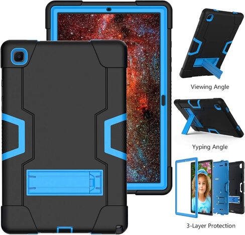Meifei Samsung Galaxy Tab A7 10.4 Case 2020, Slim Heavy Duty Hard PC Soft Silicone Shockproof Kickstand Rugged High Impact Protective Case for Samsung Galaxy Tab A7 10.4 inch 2020 (SM-T500/T505/T507) in Kuwait
