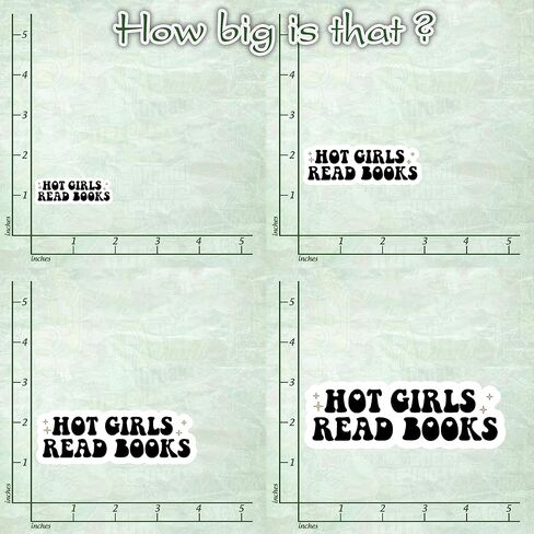 314PI (3 قطع) ملصق كتب للقراءة للفتيات الساخنة، ملصقات للقراءة، ملصقات مضحكة، ملصقات كتب لمساعد الماء، ملصق مقطوع للقالب لأجهزة الكمبيوتر المحمول والهاتف وزجاجة المياه ولوح التزلج، وهدايا ملصقات الكتب للأولاد والبنات البالغة، وملصقات القراءة، وملصقات كيند in Kuwait