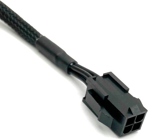 YOUKITTY ATX CPU 4-pin Male to 4-pin Female Power Adapter Cable for Motherboard Power PSU 19.6" (2-Pack) in Kuwait