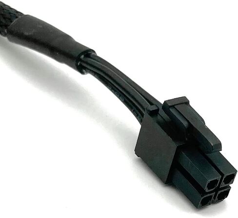 YOUKITTY ATX CPU 4-pin Male to 4-pin Female Power Adapter Cable for Motherboard Power PSU 19.6" (2-Pack) in Kuwait