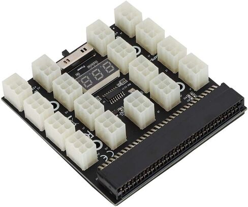 Mining GPU/PSU Power Supply Board 1600W 12V 17x 6pin PCI E Mining Server Power Supply for for DPS 1200FB A/DPS 1200QB A/PS 2751 5Q/PS 2751 LF 1F/HSTSN PL12/DPS 700LB D/PS 2112 in Saudi Arabia