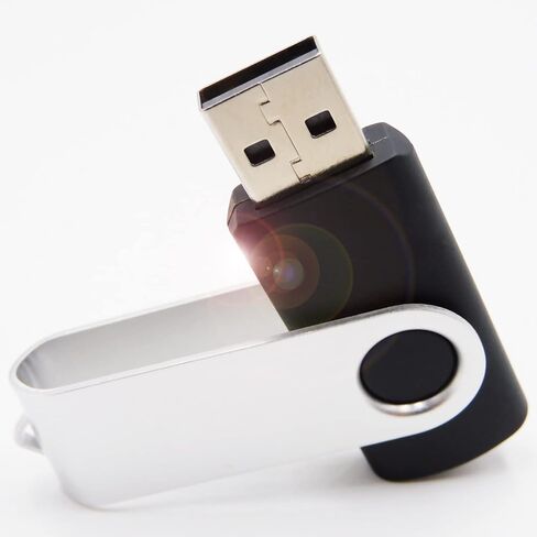 محركات أقراص فلاش USB سعة 64 جيجابايت، عصا ذاكرة، قلم محرك الإبهام، قرص U للهدايا والعروض (أسود 64 جيجابايت مع محول محول من النوع C) in Kuwait