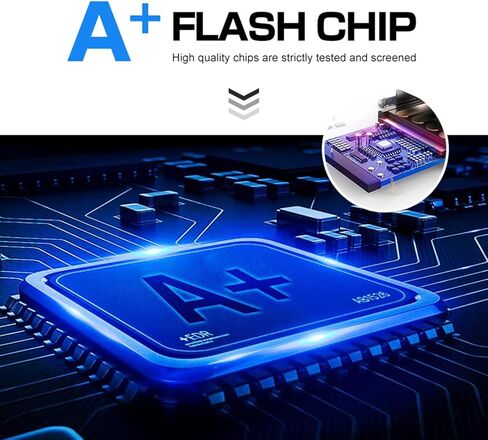 محركات أقراص فلاش USB سعة 64 جيجابايت، عصا ذاكرة، قلم محرك الإبهام، قرص U للهدايا والعروض (أسود 64 جيجابايت مع محول محول من النوع C) in Kuwait