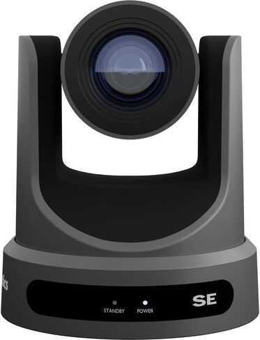 كاميرا PTZOptics Move SE SDI/HDMI/USB/IP PTZ مع حزمة تكبير بصري 30x (رمادي) مع HuddleCamHD أسود HCM-1 حامل تثبيت صغير عالمي على الحائط ومناديل تنظيف الشاشة المضادة للكهرباء الساكنة in Kuwait