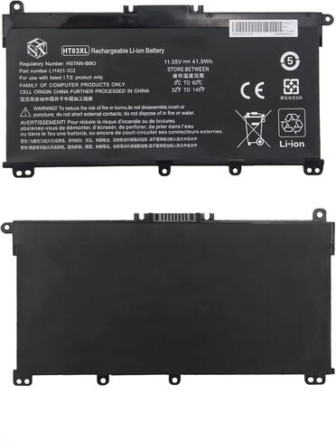 اتش اس اكس بطارية HT03XL L11119-855 لجهاز اتش بي بافيليون 14-CE 14-CF 14-CK 14-DH 14-DK 14-DF 14-MA 14Q-CS 15-CS 15-DQ 15-DA 15-DB 15-CW 17-by 17-CA 15-CS00 053CL 1 5-DW0033NR L11421-2C2 in Kuwait