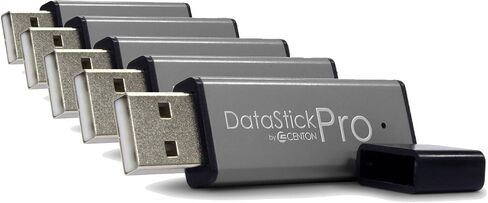 Centon MP Valuepack USB 2.0 داتاستيك برو (رمادي)، 128 جيجابايت، 5 عبوات in Kuwait