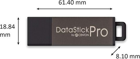 Centon MP Valuepack USB 2.0 داتاستيك برو (رمادي)، 128 جيجابايت، 5 عبوات in Kuwait