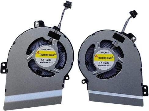 TXLIMINHONG New Compatible CPU and GPU Cooling Fan for HP 15-CS 15-CS000 15-CS1115TX 15-CS2090TX 15-CS3004TX Series tpn-q208 L40620-001 L40619-001 ND75C07-18E20 ND75C07-18E19 DC5V 0.5A in Saudi Arabia