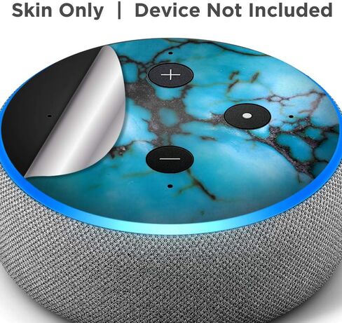 ملصق من الفينيل متوافق مع امازون ايكو دوت الجيل الثالث اليكسا - ديكورات لمكبرات الصوت المنزلية الذكية، اكسسوارات رائعة للام والاب واعياد الميلاد والاطفال in Kuwait