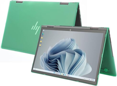 mCover Case ONLY Compatible for 2022~2023 15.6" HP Envy x360 15-EW0000 (Intel CPU) / 15-EY0000 (AMD CPU) Series Laptop (NOT Fitting Any Other HP Models) - Clear in Kuwait