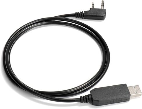 Radioddity PC001 FTDI USB Programming Cable, Plug and Play, Ultra Fast, Compatible with BaoFeng UV-5R BF888S BF-F8HP UV-5RX3 GM-30 Kenwood TYT Two Way Radio (FTDI) in Kuwait