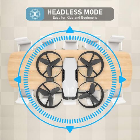 طائرات بدون طيار صغيرة من تشيروينج U61S مع كاميرا للأطفال والكبار بدقة 720 بكسل عالية الدقة 2.4 جيجا هرتز، طائرة رباعية المراوح تعمل بالواي فاي FPV مع تثبيت الارتفاع، بطاريتان باللون الأبيض in Kuwait