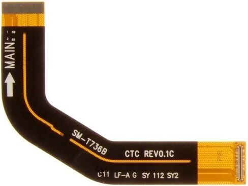 واي جس بي ام او اس كيه اي كيبل شريطي مرن بديل للوحة الام LCD متوافق مع سامسونج جالكسي تاب S7 FE SM-T733 SM-T738U T738T T735 T737 T730 SM-T738U T733 SM-T738U T730 in Kuwait