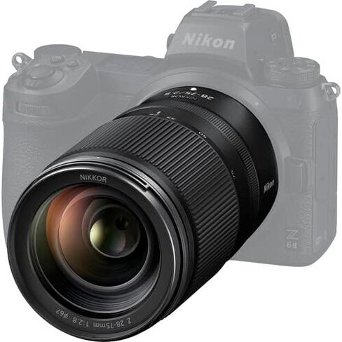Nikon NIKKOR Z 28-75mm f/2.8 FX Format Z Mount Lens with Wrist Strap, Professional Backpack + Advanced Accessory and Travel Bundle | Nikon 20107 in Saudi Arabia