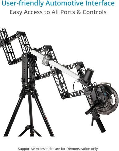 Proaim Powermatic Scissor 17ft Telescopic Camera Jib Crane for 3-Axis Camera Gimbals. Payload up to 15kg/33lb. for Video & Fim Productions (JB-SCSR-00) in Saudi Arabia