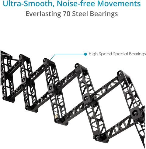 Proaim Powermatic Scissor 17ft Telescopic Camera Jib Crane for 3-Axis Camera Gimbals. Payload up to 15kg/33lb. for Video & Fim Productions (JB-SCSR-00) in Saudi Arabia