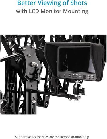 Proaim Powermatic Scissor 17ft Telescopic Camera Jib Crane for 3-Axis Camera Gimbals. Payload up to 15kg/33lb. for Video & Fim Productions (JB-SCSR-00) in Saudi Arabia