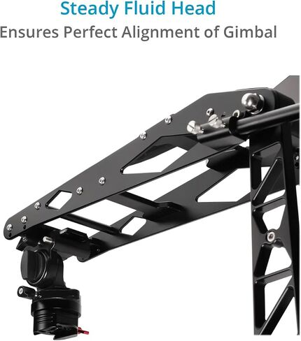 Proaim Powermatic Scissor 17ft Telescopic Camera Jib Crane for 3-Axis Camera Gimbals. Payload up to 15kg/33lb. for Video & Fim Productions (JB-SCSR-00) in Saudi Arabia