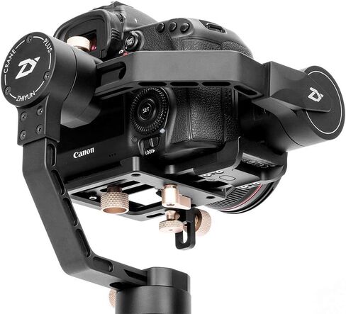 Zhiyun Crane Plus (الرسمي) مثبت انحراف محمول ثلاثي المحاور لكاميرات DSLR والكاميرات عديمة المرآة in Saudi Arabia
