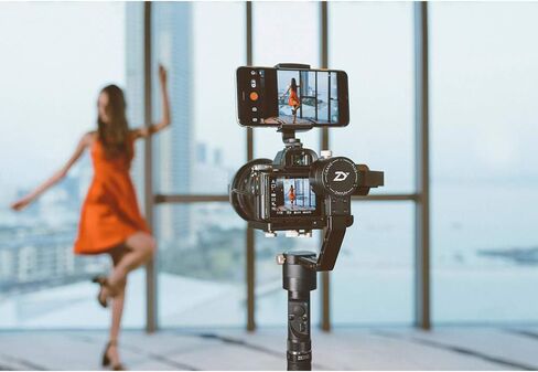 Zhiyun Crane Plus (الرسمي) مثبت انحراف محمول ثلاثي المحاور لكاميرات DSLR والكاميرات عديمة المرآة in Saudi Arabia