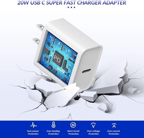 Apple Watch Charger[Apple MFi Certified]6FT Upgraded 2 in 1 iPhone and iWatch Magnetic Fast Charging Cable,USB C to C Cord with 20W Fast PD Adapter[2PK]for Apple Watch Series 9/8/7,iPhone 15/14,iPad in Kuwait