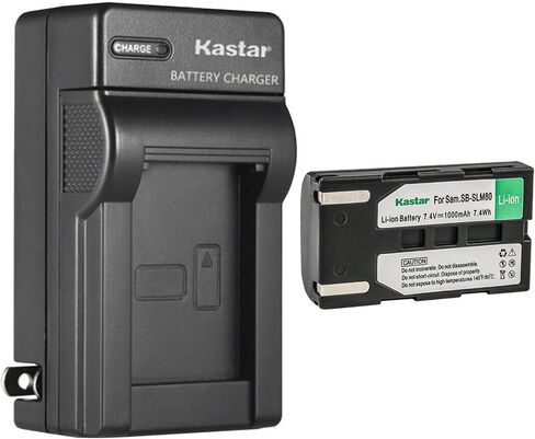Kastar 4-Pack SB-LSM80 Battery and AC Wall Charger Replacement for Samsung SC-D975, SC-DC163, SC-DC164, SC-DC165, SC-DC171, SC-DC171U, SC-DC173, SC-DC173U, SC-DC175, SC-DC563, SC-DC564, SC-DC565 in Saudi Arabia