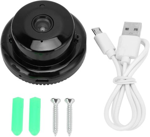 كاميرا Vbestlife Mini WiFi IP، كاميرا مراقبة منزلية محمولة بدقة 1080 بكسل عالية الدقة، كاميرا مراقبة للجسم للرؤية الليلية وكشف الحركة، لأمان متجر المنزل in Kuwait