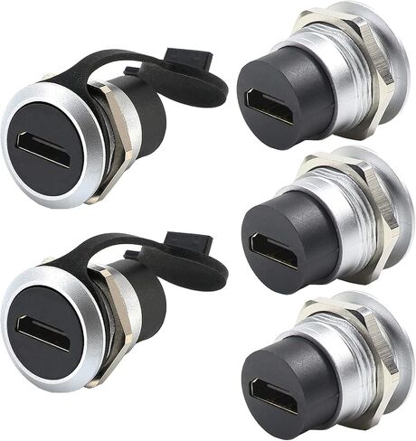 PENGLIN 2PCS HDMI 2.0 Panel Mount Coupler Female to Female in Kuwait