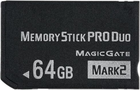 بطاقة ذاكرة ANXILE الأصلية Pro Duo سعة 64 جيجابايت (Mark2) PSP1000 2000 3000 in Saudi Arabia
