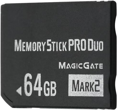 بطاقة ذاكرة ANXILE الأصلية Pro Duo سعة 64 جيجابايت (Mark2) PSP1000 2000 3000 in Saudi Arabia